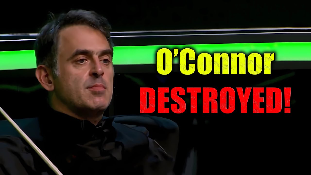 Ronnie O'Sullivan's Opponent Found it Hard to Catch up With Him!