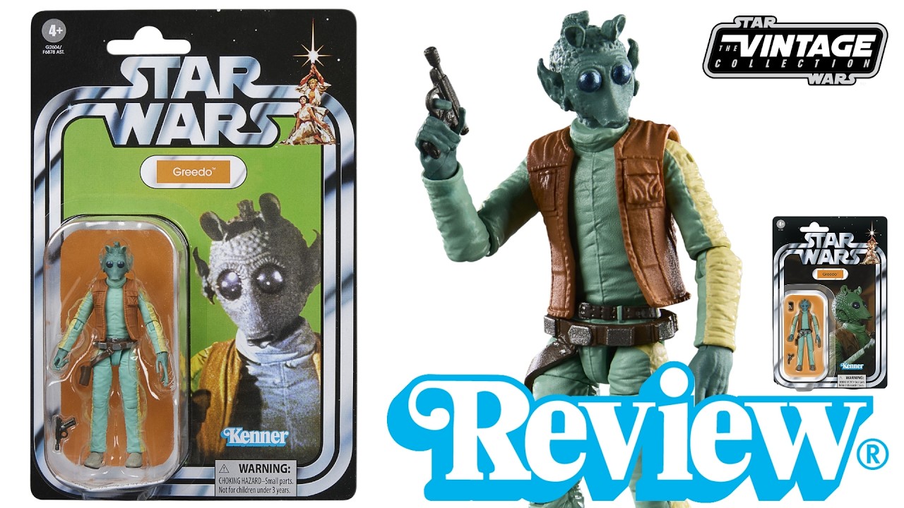 Обзор набора Star Wars The Vintage Collection Greedo! VC383