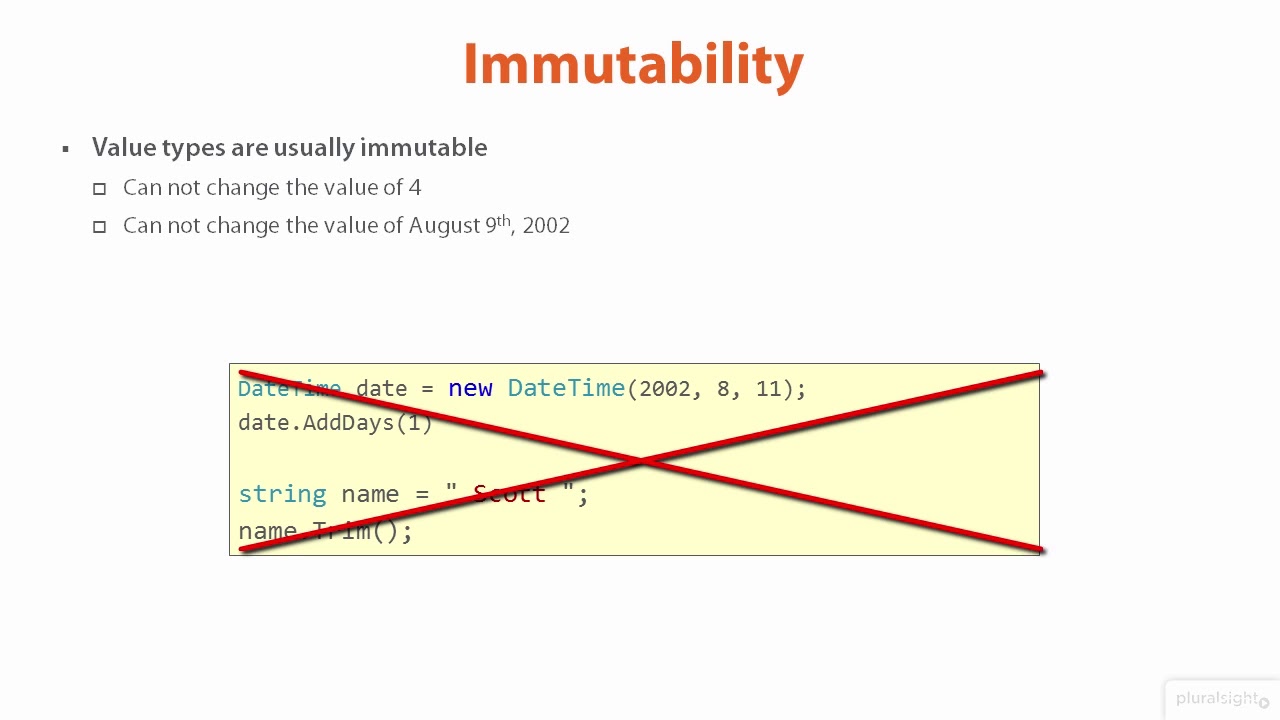 Immutability in C#.NET
