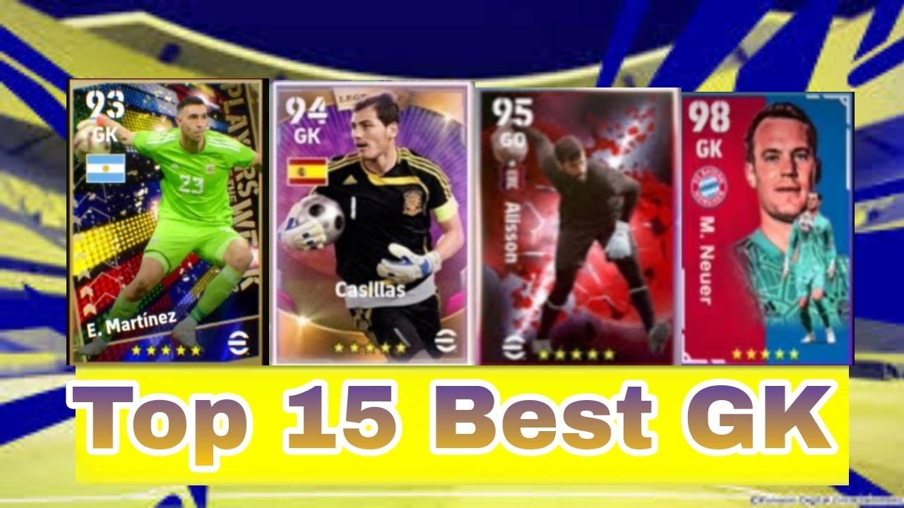 Top 10 Best Goalkeepers (GK) in eFootball 2023 // Best gk in efootball 2023💥💥
