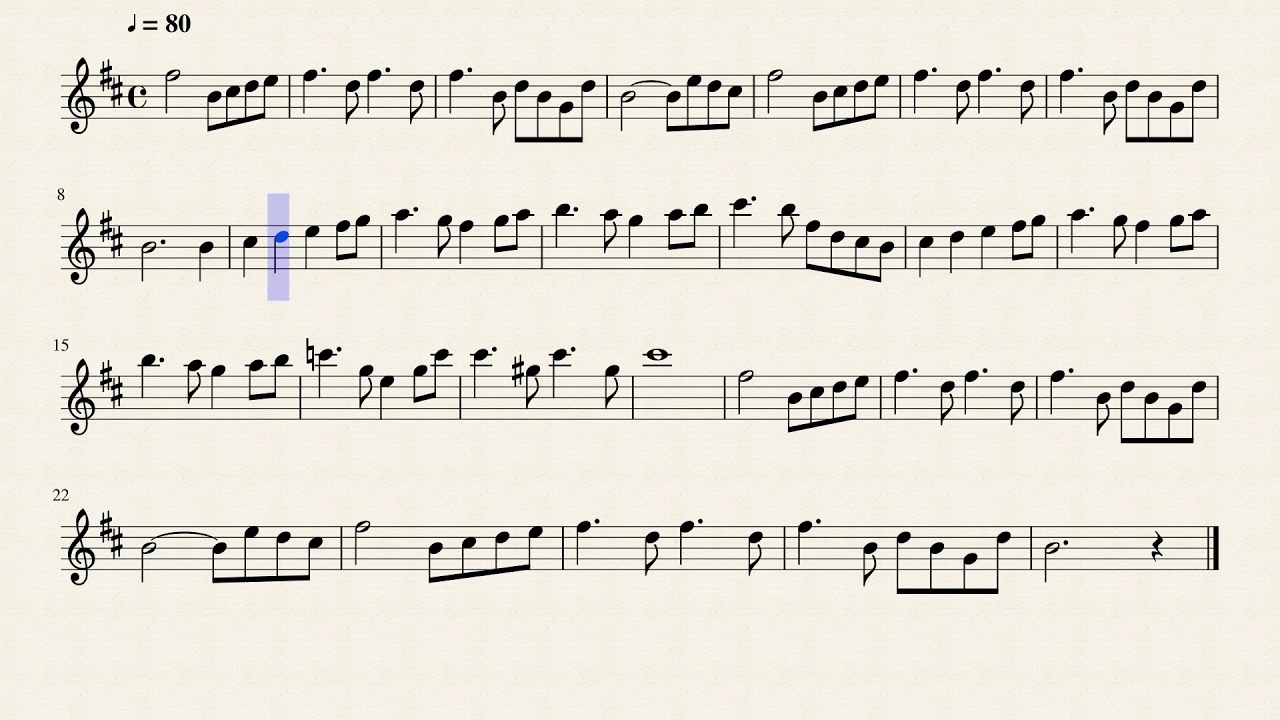 Swan Theme From Swan Lake Flute by Pyotr Ilyich Tchaikovsky