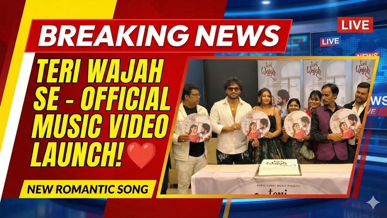 TERI WAJAH SE - Official Music Video ❤️ | Maisha Gupta & Ashwani Gupta | New Romantic Song.