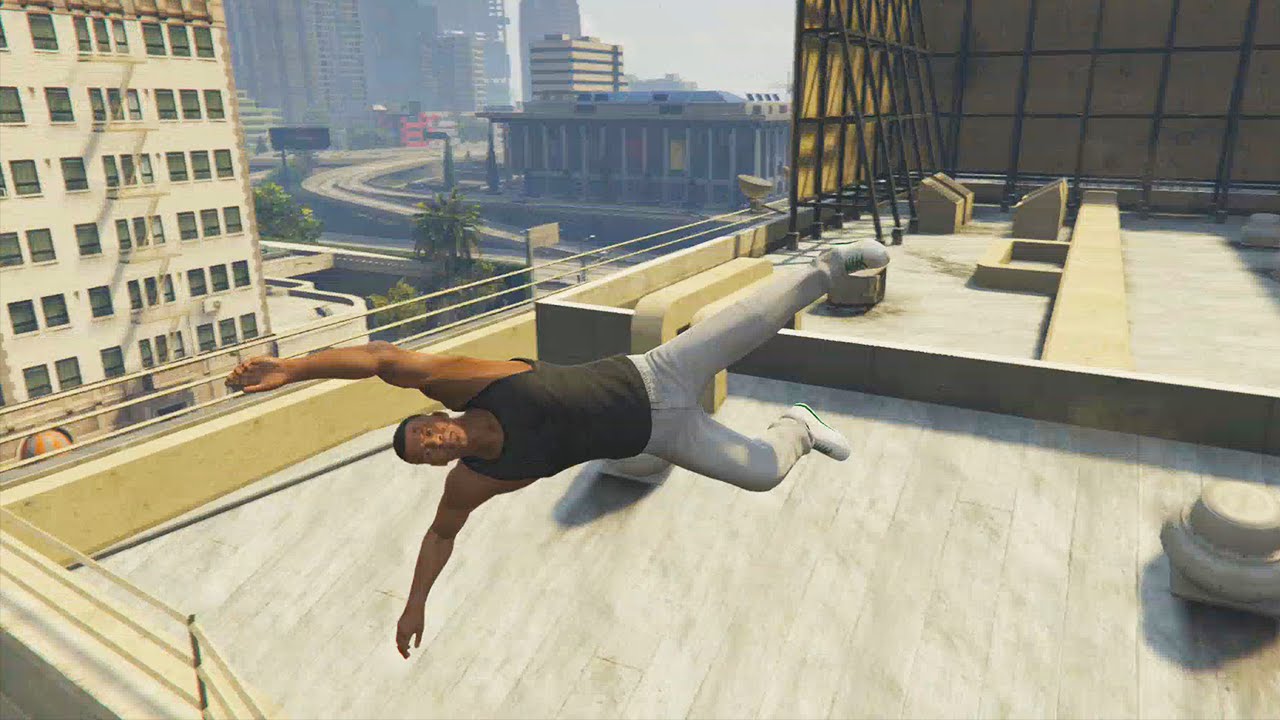 GTA 5 PARKOUR STUNTS, SPIDER MAN PARKOUR CHALLENGE & FUNNY MOMENTS #2 (Gta 5 Free Running)