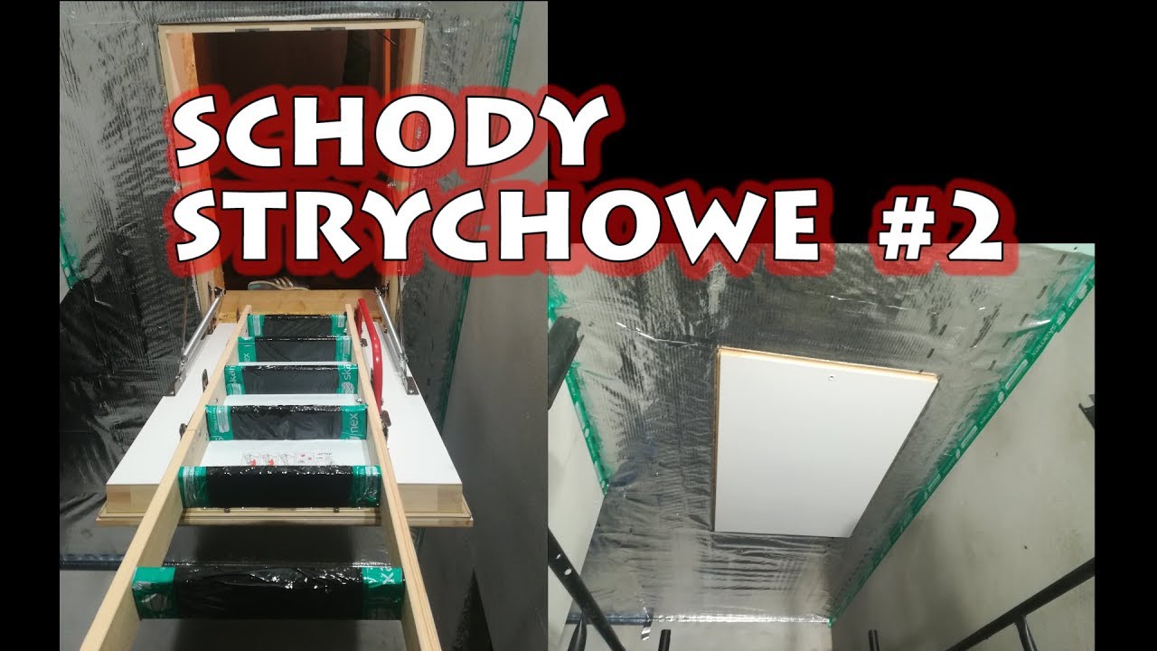 Jak zamontować schody strychowe #2 #domza150tysięcy.pl Budowa domu samemu