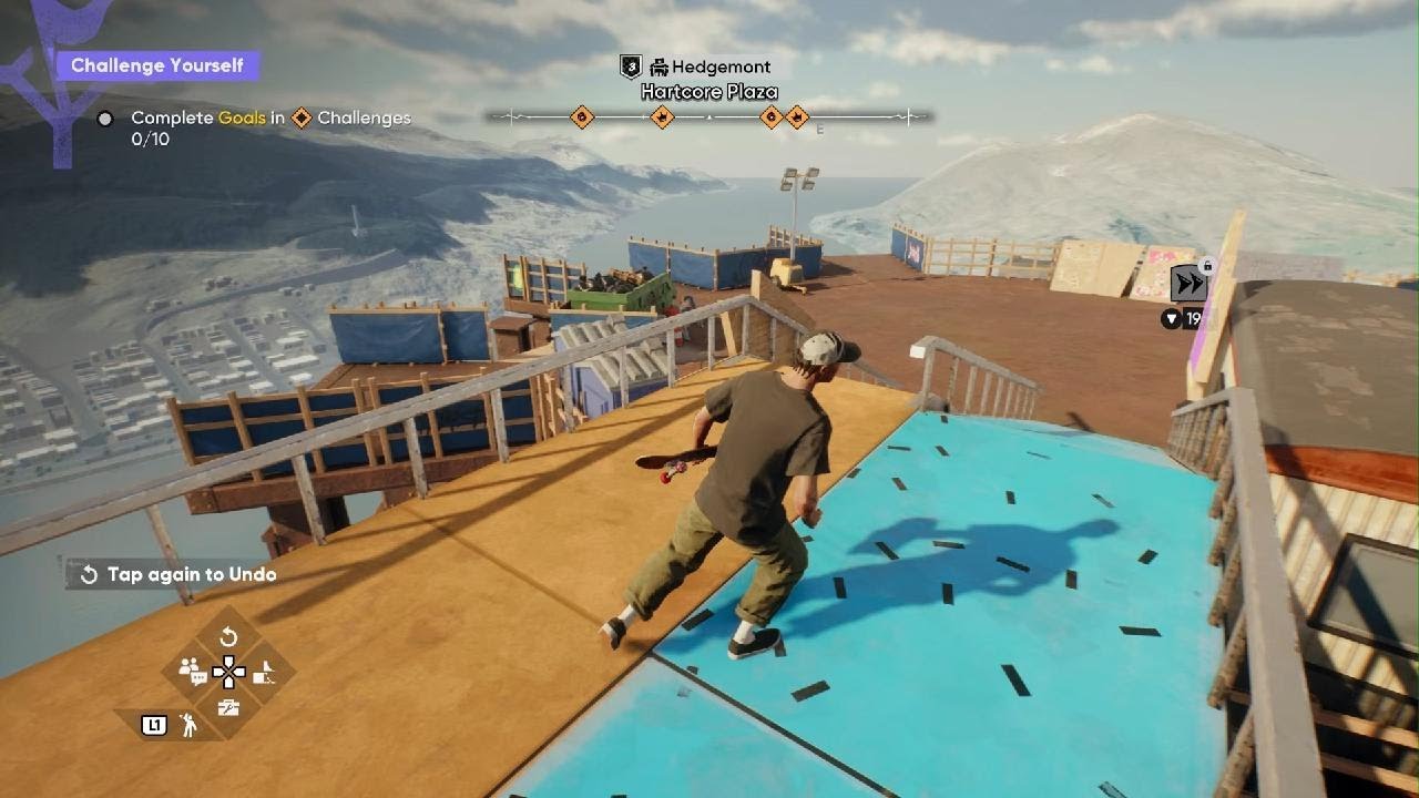 skate. Game play