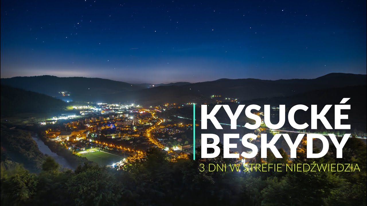 UWAGA na niedźwiedzie! 3 dni w Beskidach Kysuckich - Biwak na Słowacji #góry #biwak #wędrówka