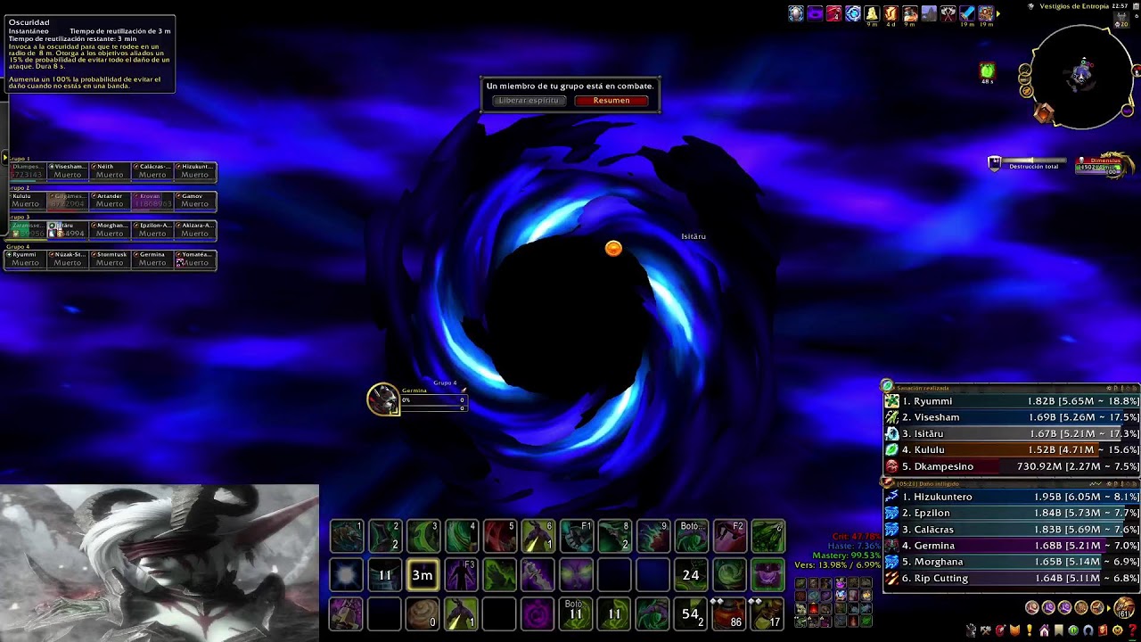 Havoc Demon Hunter Mythic run 7/8 M Dimensius