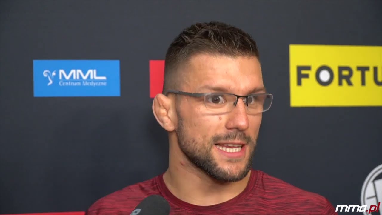 MATEUSZ GAMROT WYJAŚNIA SALAHDINE PARNASSE NA WAŻENIU PRZED KSW 54