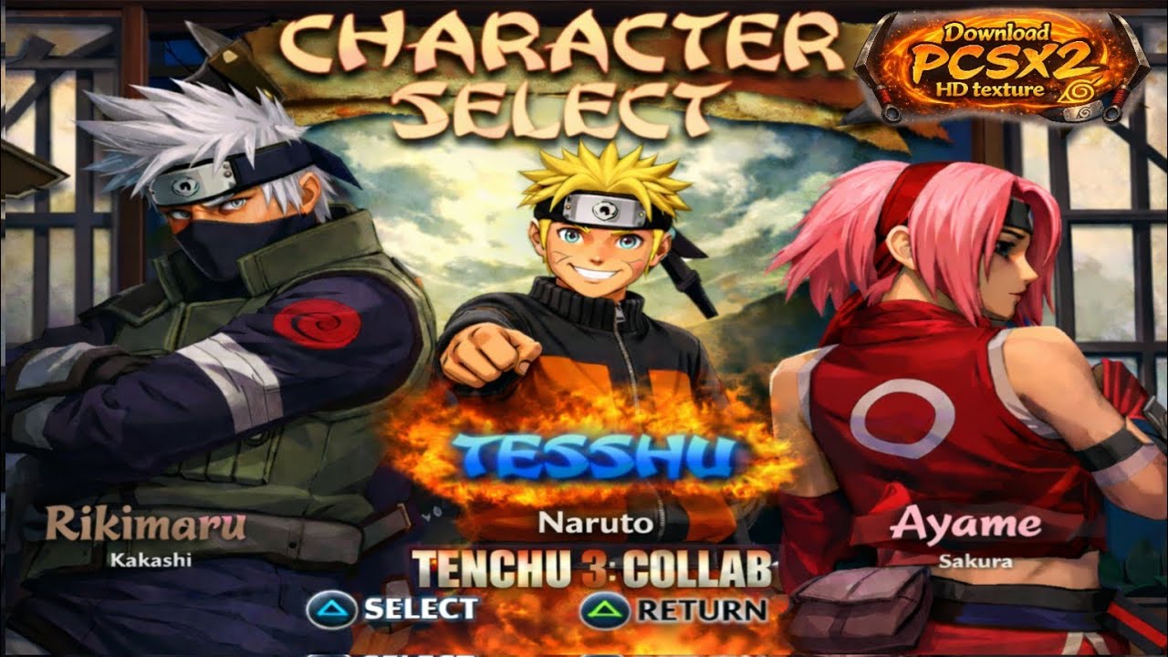 Tenchu 3 : Kakashi (Mod Rikimaru) – Menggunakan Semua Skill Ultimate Milik Boss