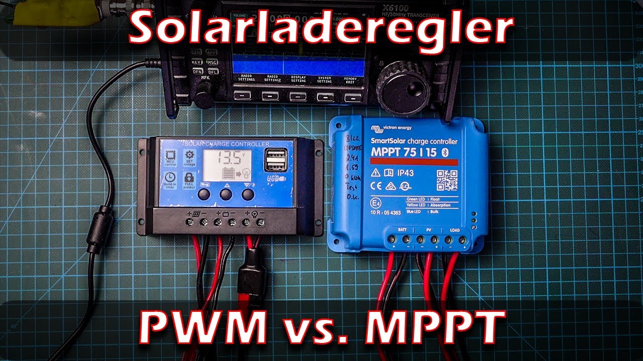 Solarladeregler: PWM vs. MPPT (Wer verursacht mehr Störungen(QRM)?)