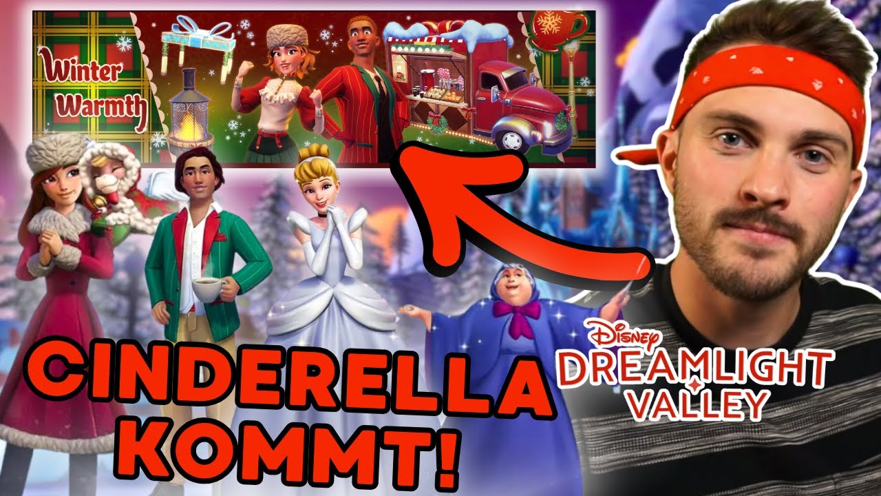 Ich mache ein Weihnachtszimmer, begrüße Cinderella Disney Dreamlight Valley| Deutsch | Gameplay | PC