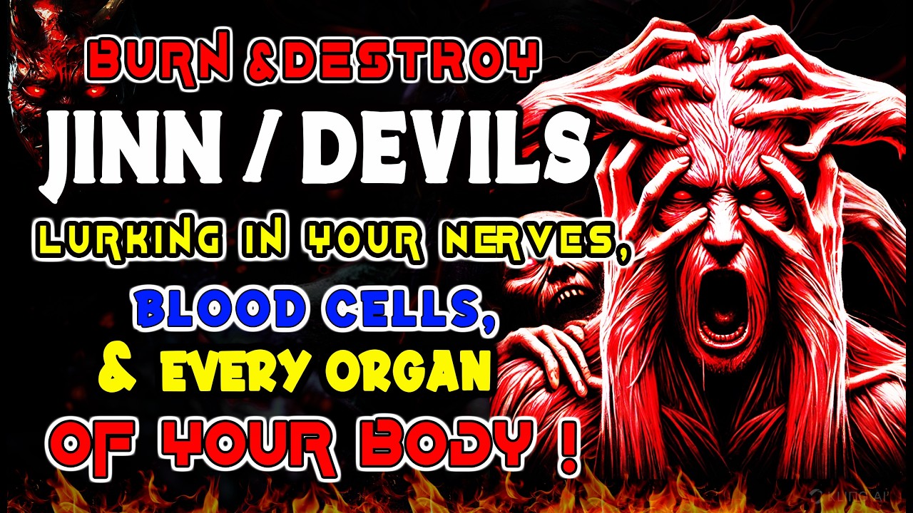 Remove  and Destroy Jinn, Magic, Black Arts, Spells, and More from Your Body || Powerful Ruqyah