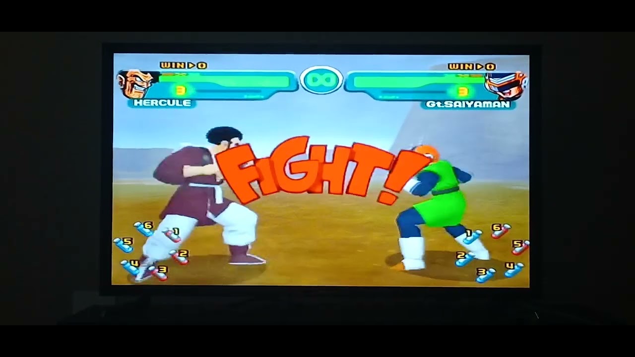 DBZ Budokai 1 (Hercule Vs. Gt. Saiyaman)