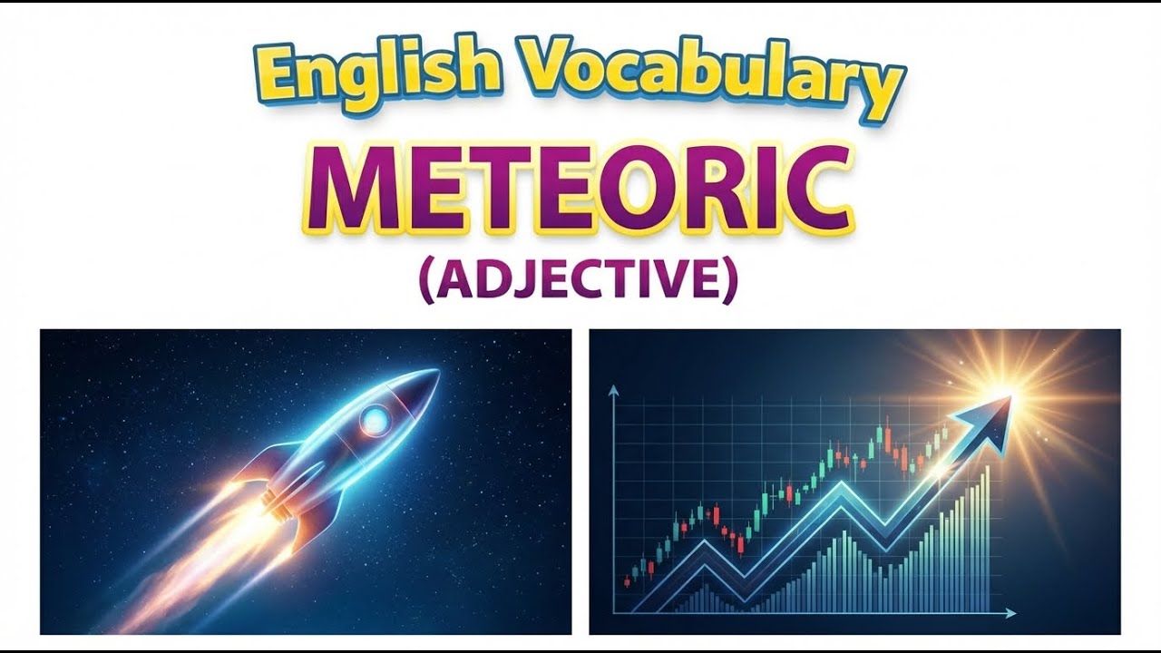 1640) Meteoric ... word meaning, synonym, antonym .... English vocabulary for SSC, CGL, CAT