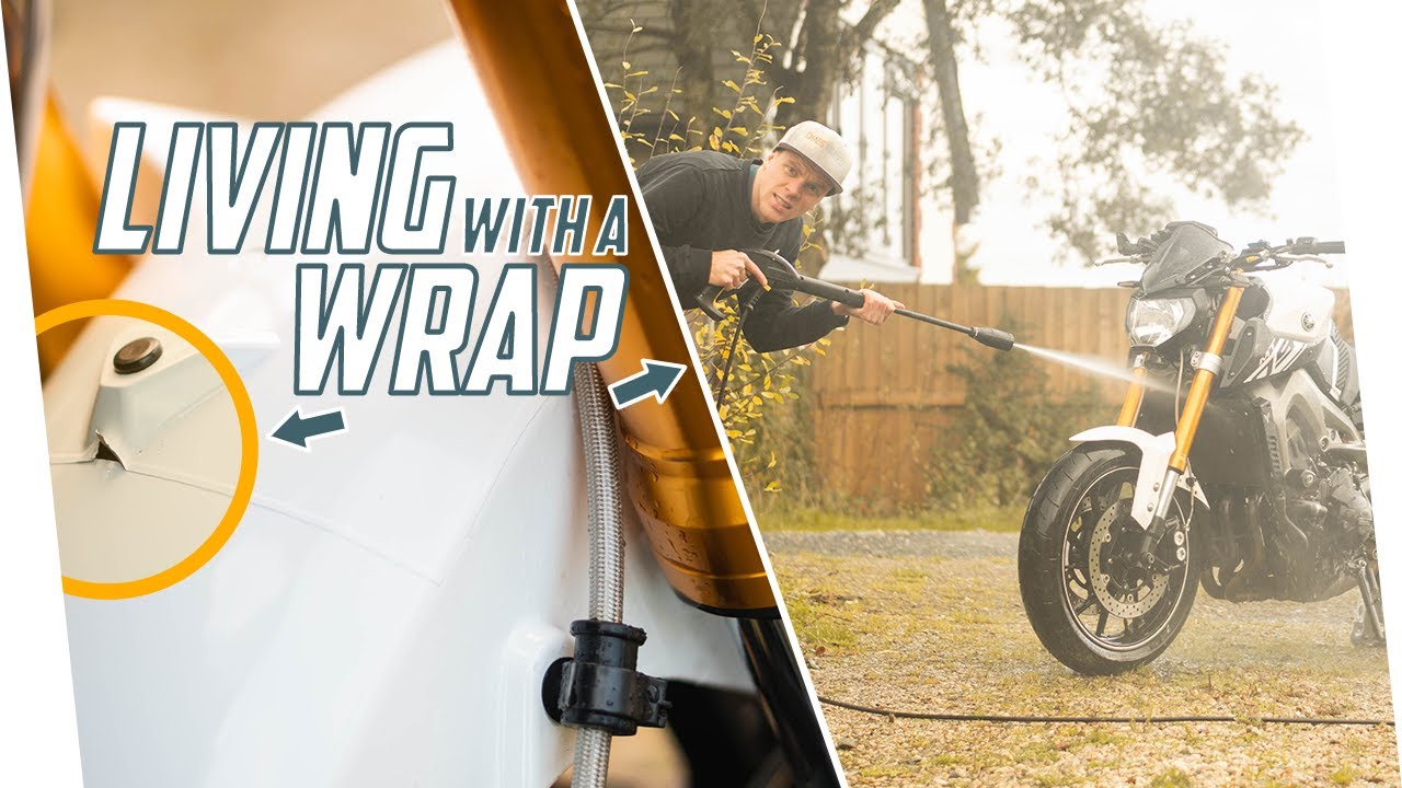 Challenges Of Living With A Wrapped Motorcycle