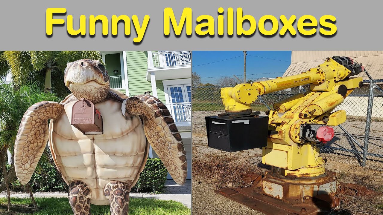 These Mailboxes Made Getting Mail Way More Interesting Than It Should Be 🤯📬
