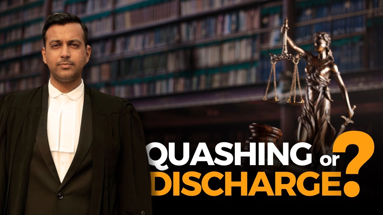Should I file quashing or discharge?