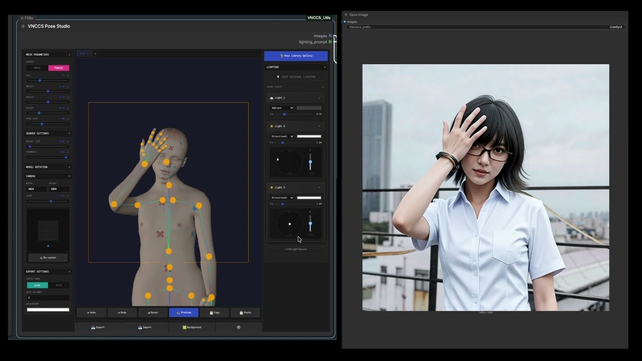 VNCCS Pose Studio