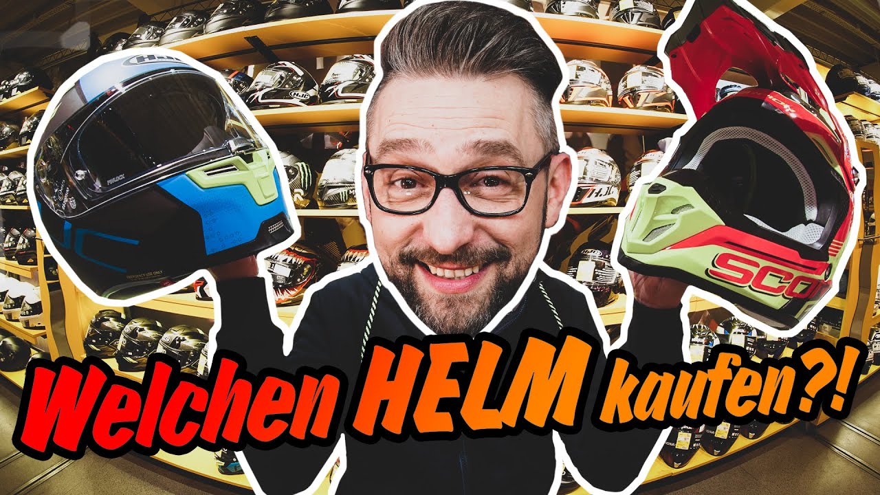 Welcher HELM für DICH?! Helmtypen – Louis Startertipps