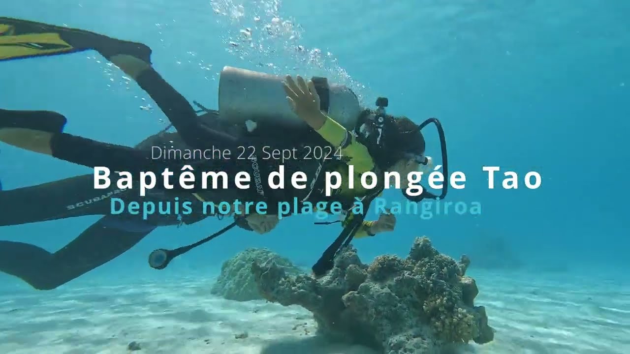 Bapteme Tao - Rangiroa