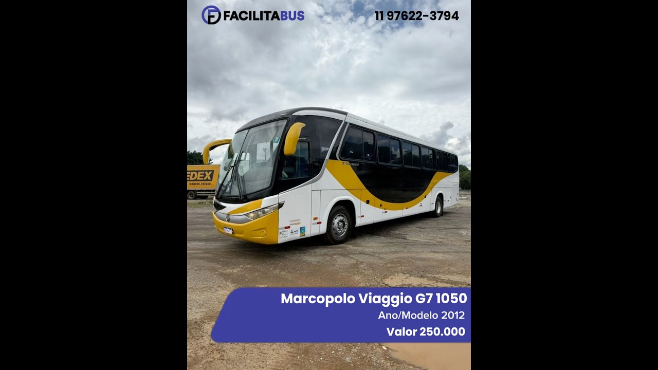 [&Agrave; VENDA] &Ocirc;nibus Marcopolo Viaggio G7 1050 | Facilitabus
