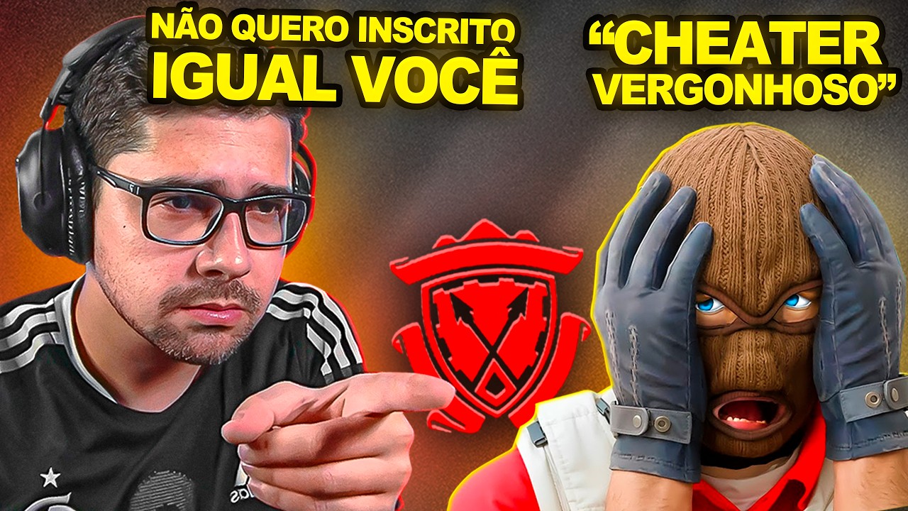 Fiz um CHEATER DESISTIR e esse FÃ TROLL me estressou... (TRUST RED)