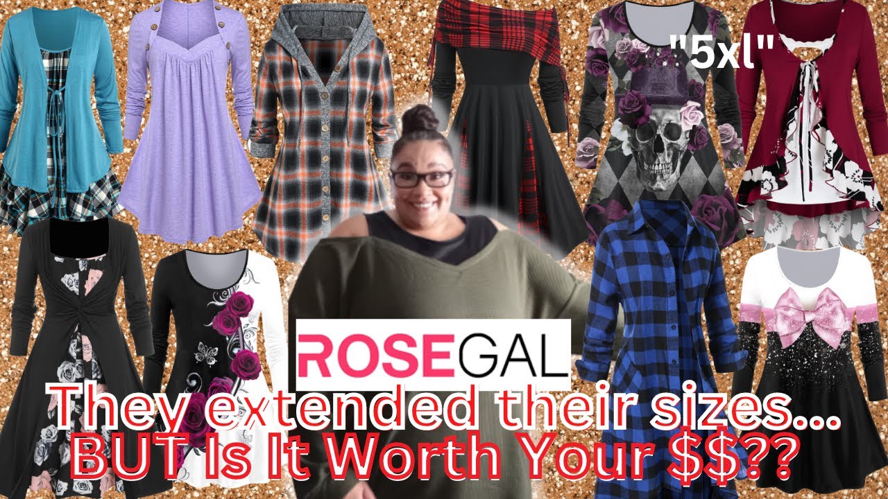 ROSEGAL Plus Size Haul|Rosegal Extended Sizes?|Plus Size Try On Haul 2022|FT Bestify|Tasha St James