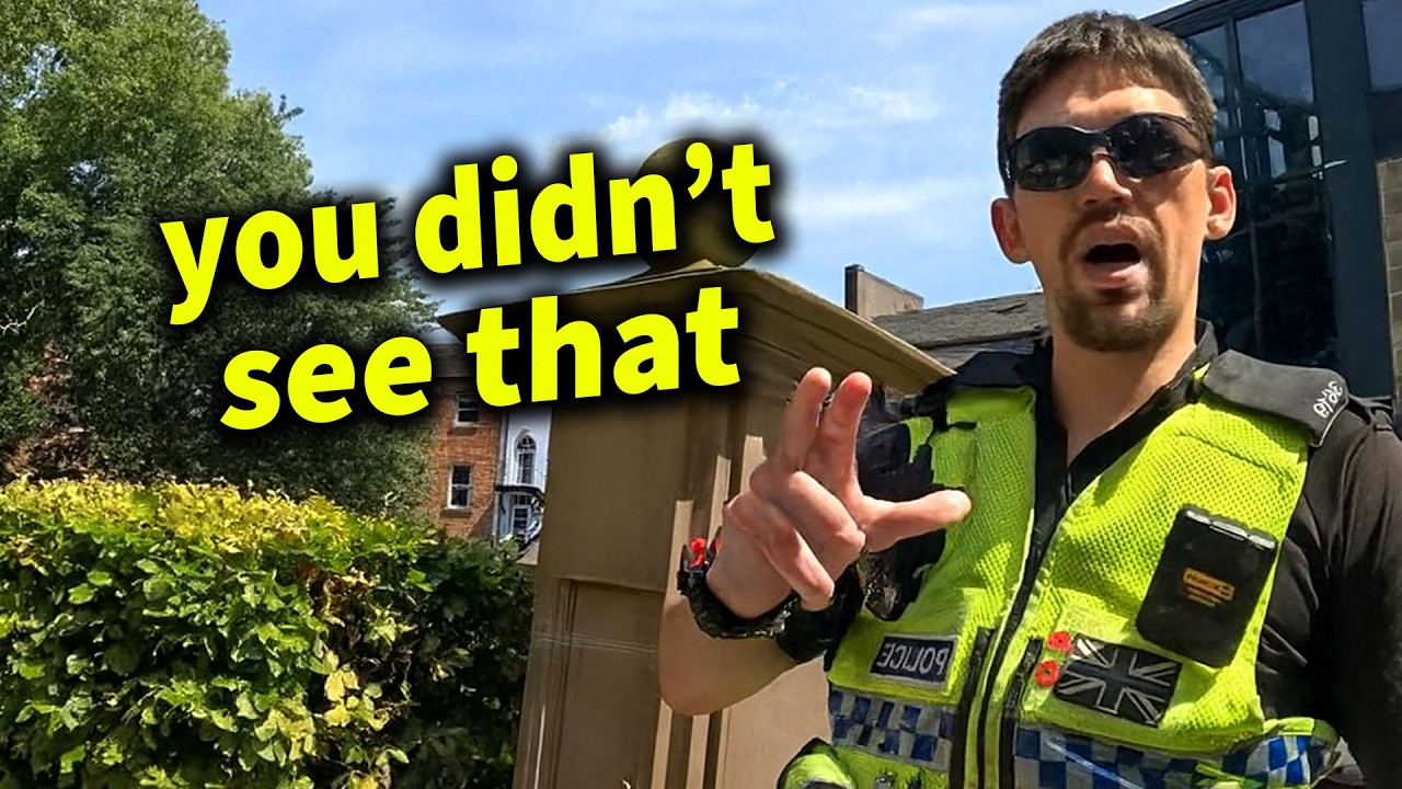 UK Officer TRIES Fishing for Suspicion — Instantly SHUT DOWN!