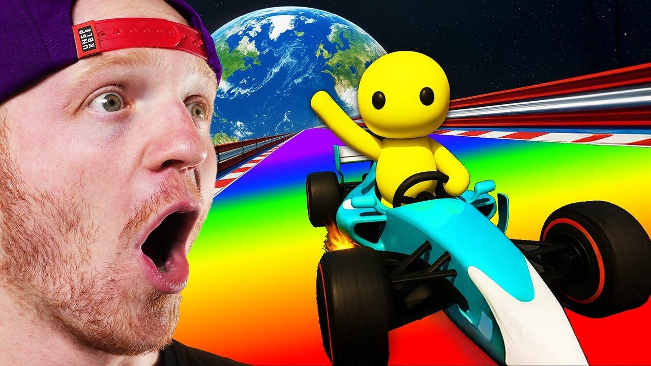 1,000 MPH Car vs Mega Ramp in Wobbly Life!