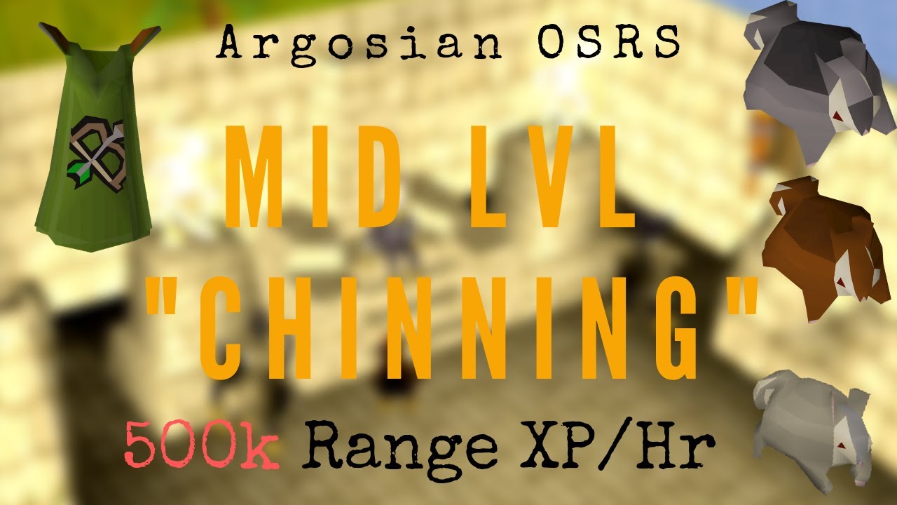 OSRS - 500k Range XP p/h Fastest Mid-LvL Method [2019]