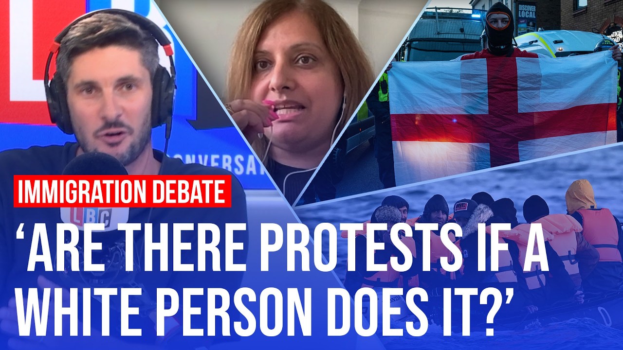 Дискуссия: Были ли протесты в Эппинге &laquo;расистскими&raquo;? | LBC