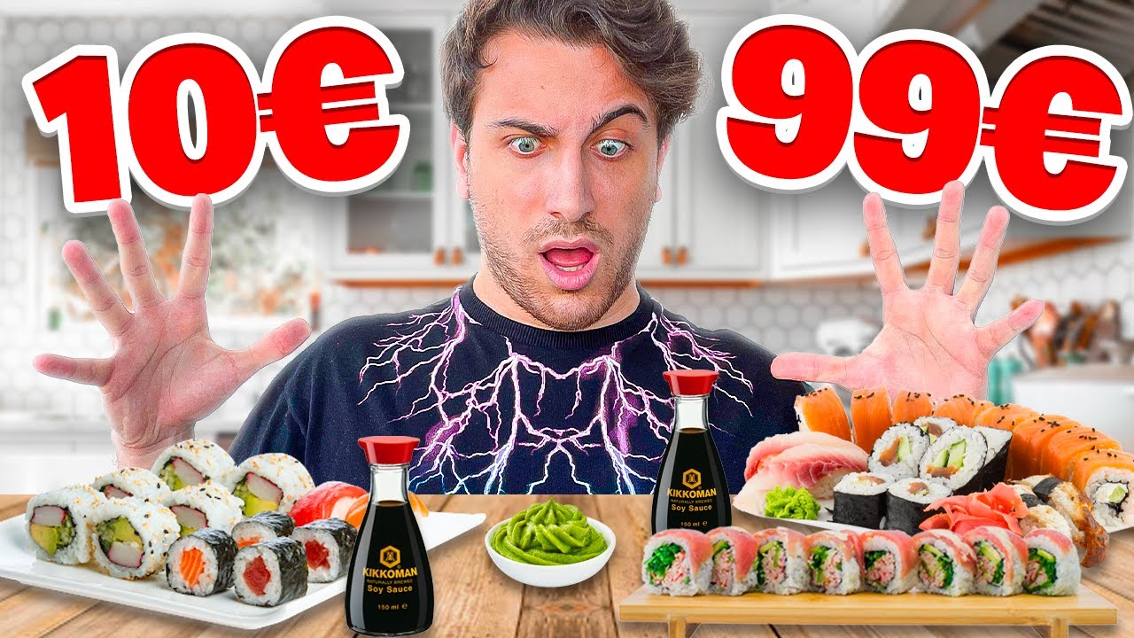 SUSHI COSTOSO vs SUSHI ECONOMICO ma VOTATI BENISSIMO ENTRAMBI! Quale il migliore?