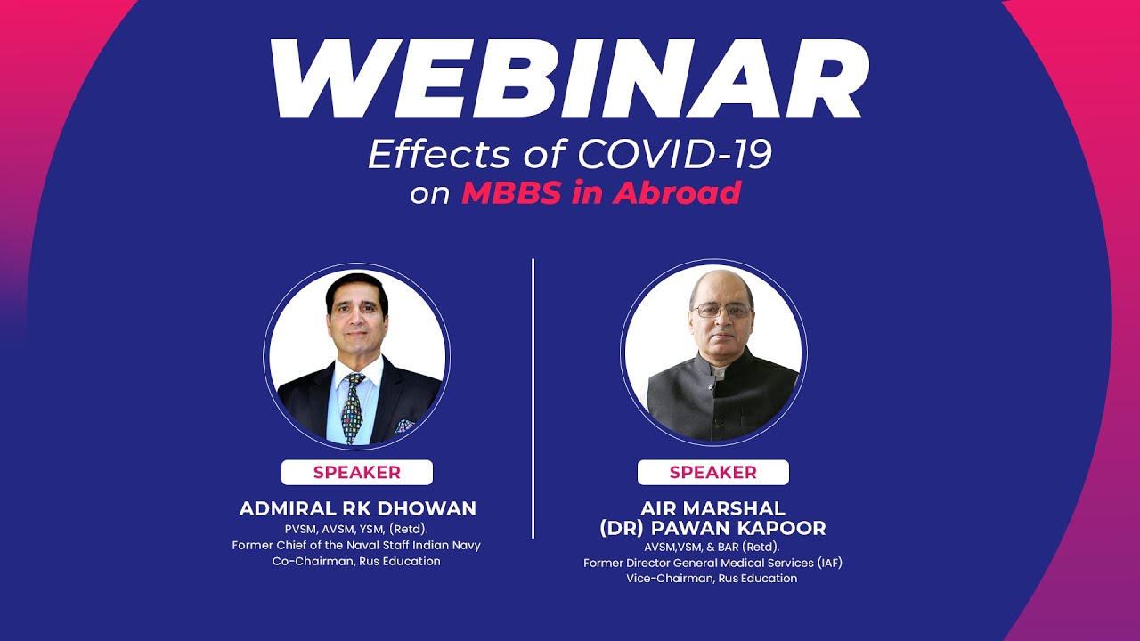 Effects Of COVID-19 On MBBS In Abroad? | Join Us For A Free Webinar