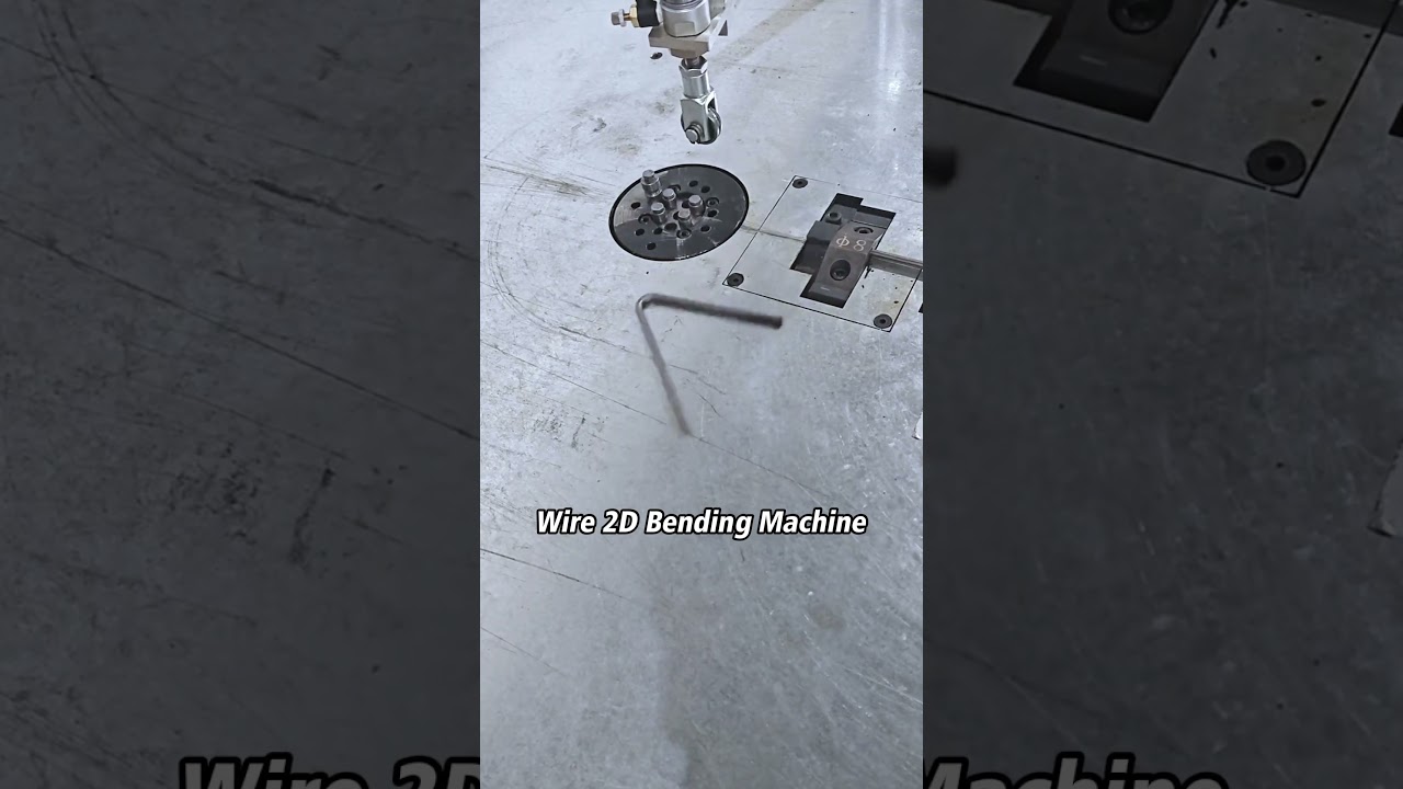 2-12mm 2D Wire Bending Wire Forming Machine 