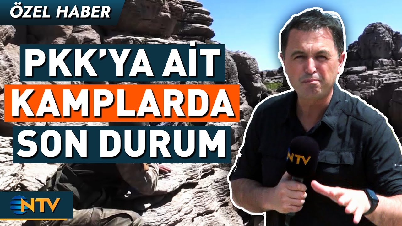 Kuzey Irak'taki PKK Kampları B&ouml;lgesine Giden NTV Ekibi Son Durumu Aktardı | NTV