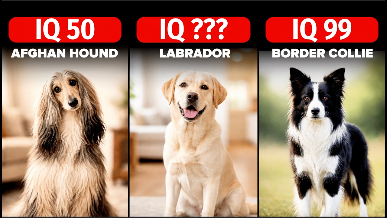 Dog Breeds Intelligence Ranking | From Lowest to Highest IQ (Top 50)