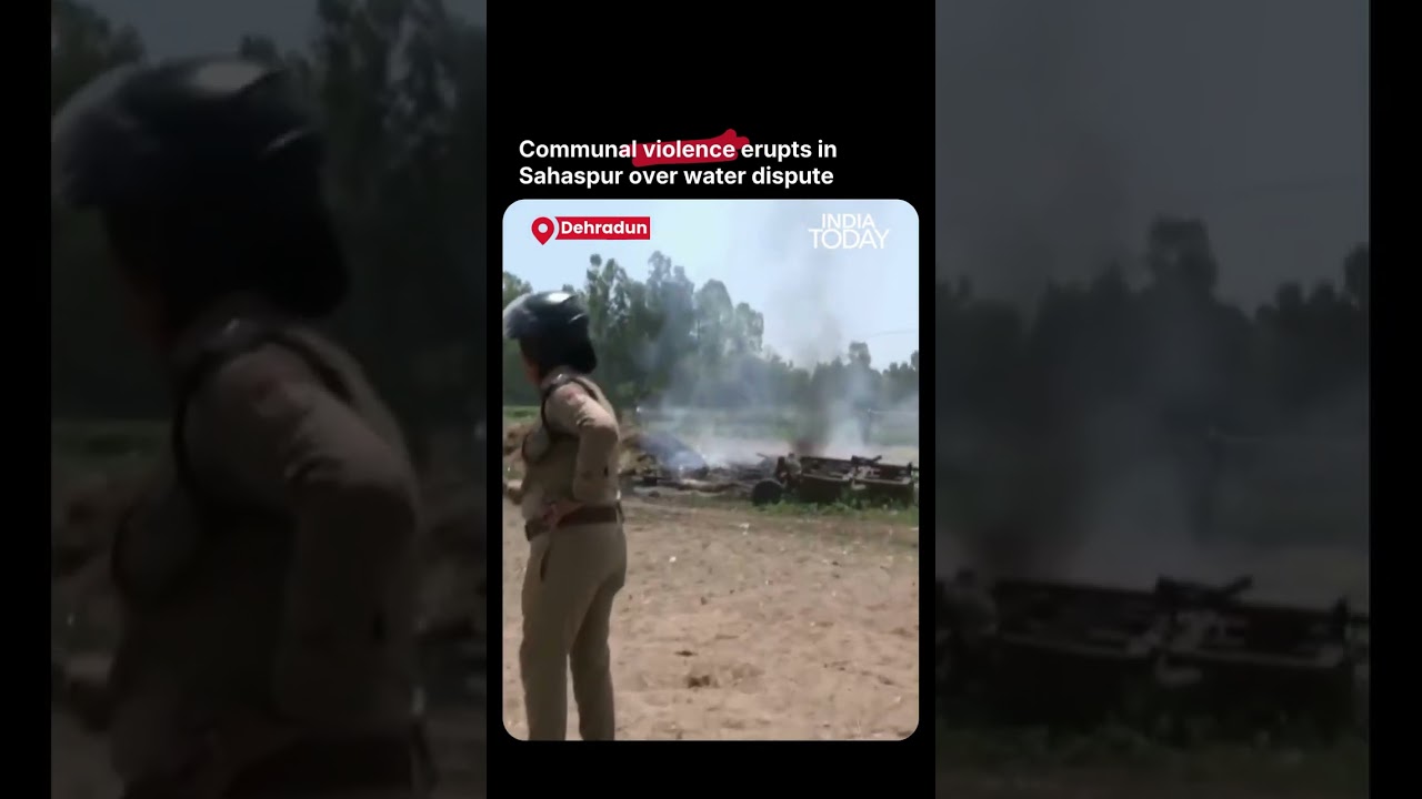 Dehradun Sahaspur Clash Over Water Dispute | 1 Dead, Several Injured | Heavy Police Deployment