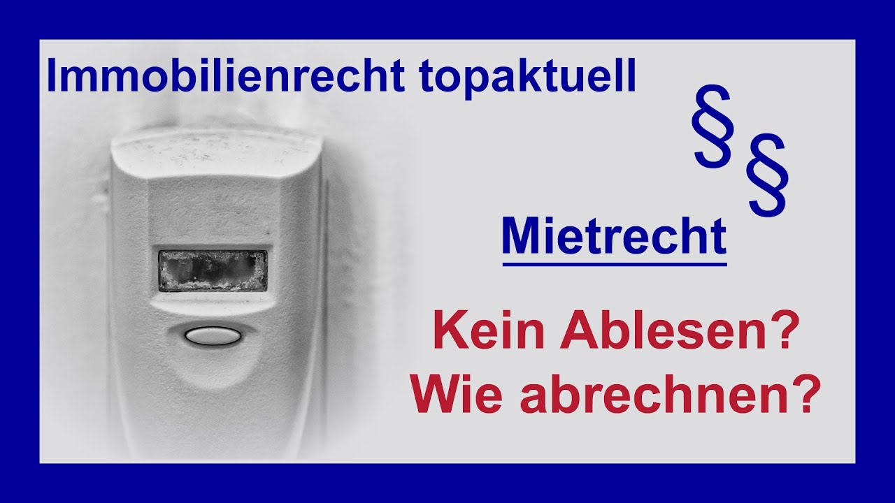 Heizung: Wärmemengenzähler defekt? Wie abrechnen? | Tutorial