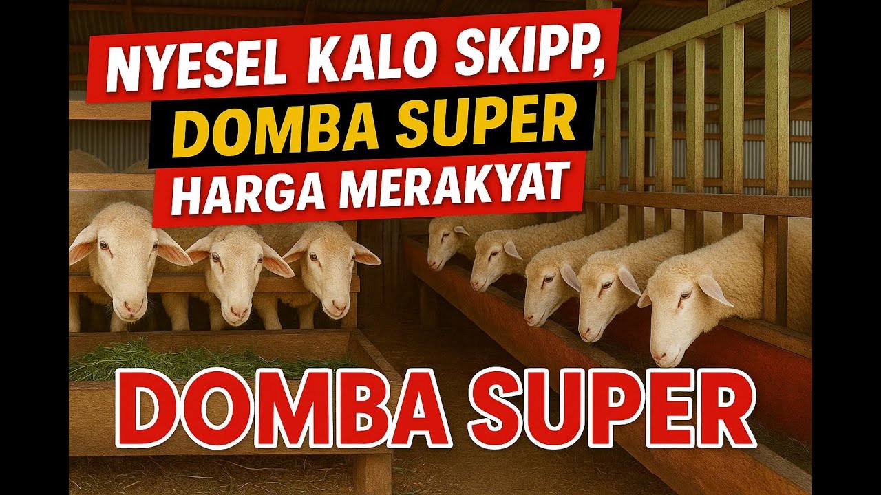 NYESEL KALO SKIPPP, DOMBA SUPER HARGA MERAKYAT