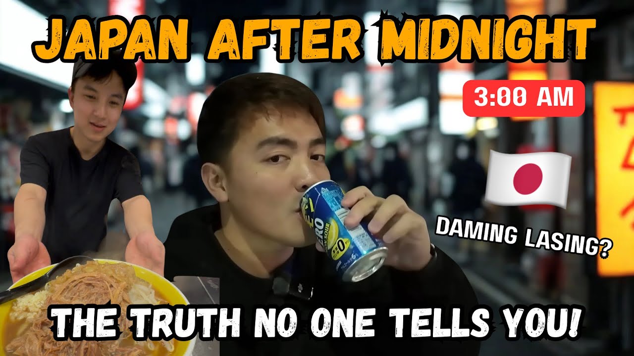 JAPAN AFTER MIDNIGHT 🇯🇵 The Truth No One Tells You 