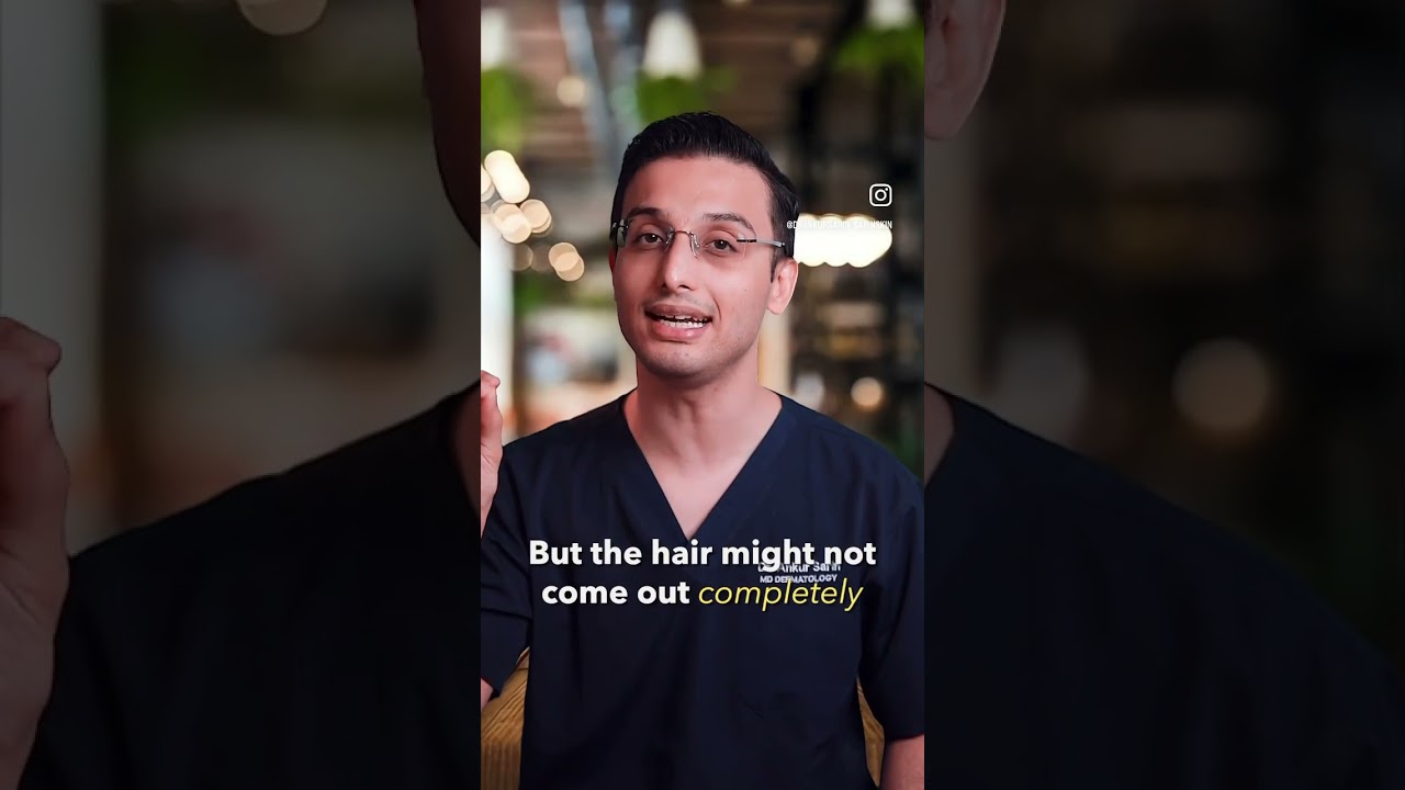 What is the best way to remove your facial hair? || Dr. Ankur Sarin ||