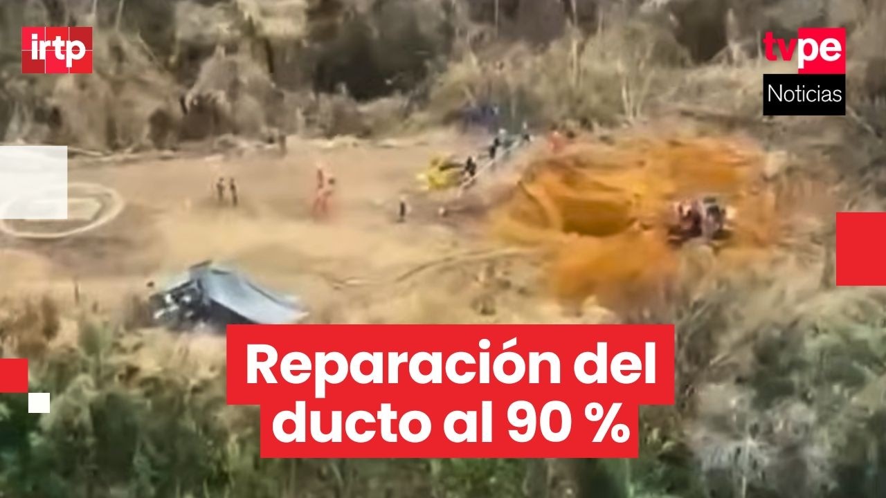 Osinergmin informa avance del 90% en reparación de ductos de gas en Cusco