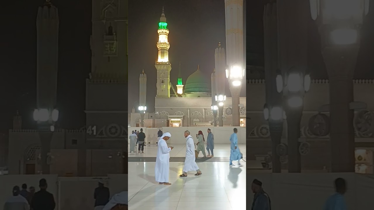fajar namaj /Who wants to offer namaz in Masjid Nabvi? sb naseeb k hea paisa kuch nhi (Inayaniyaz786