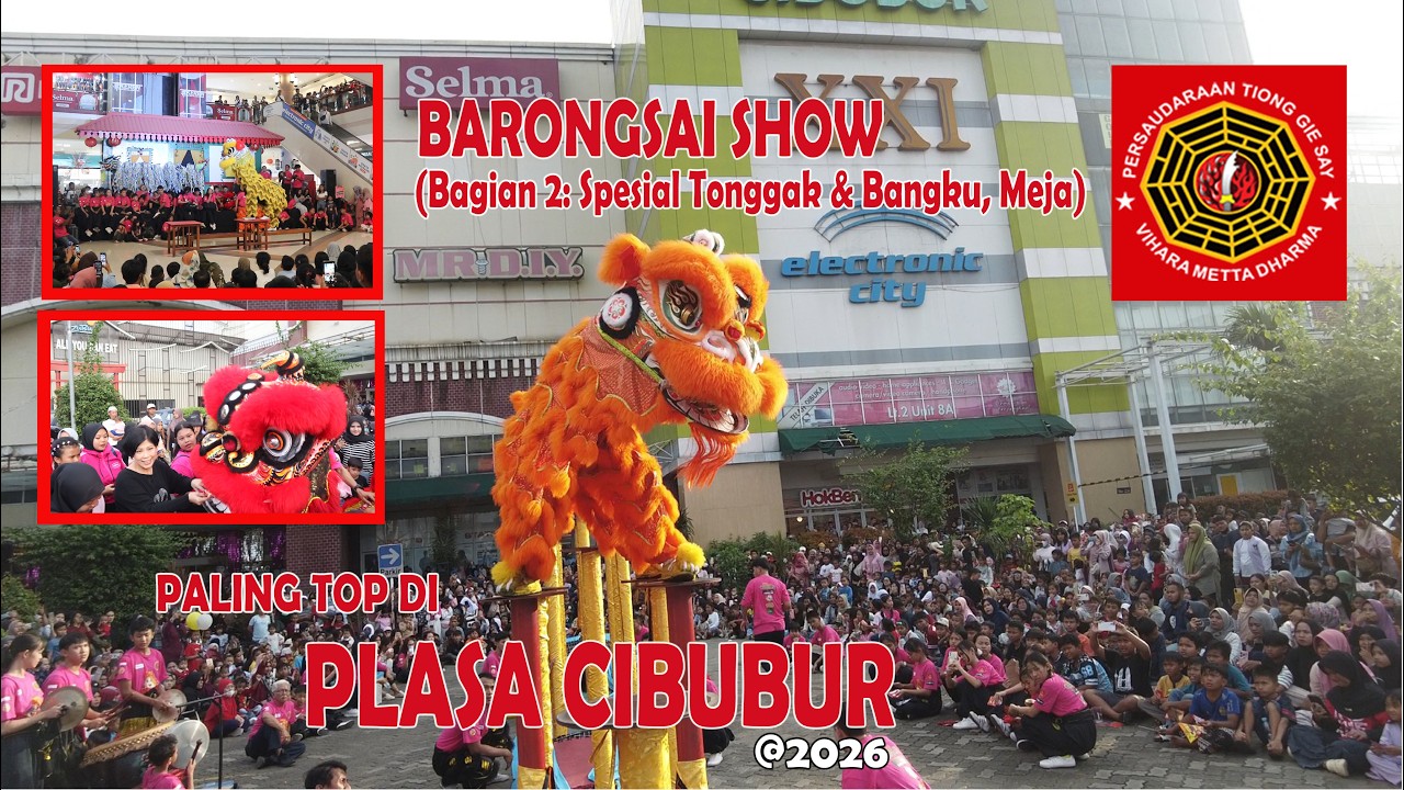 Barongsai Show Paling Top di Plasa Cibubur (Bagian 2)