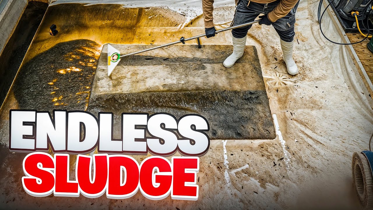 The Never Ending Sludge Sponge ! Satisfying ASMR Cleaning