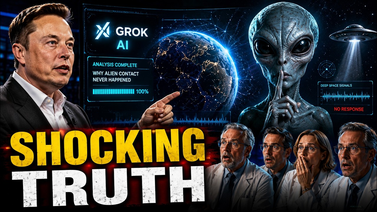 When Grok AI Explained Why Alien Contact Never Happened, Researchers Were Stunned by the Answer