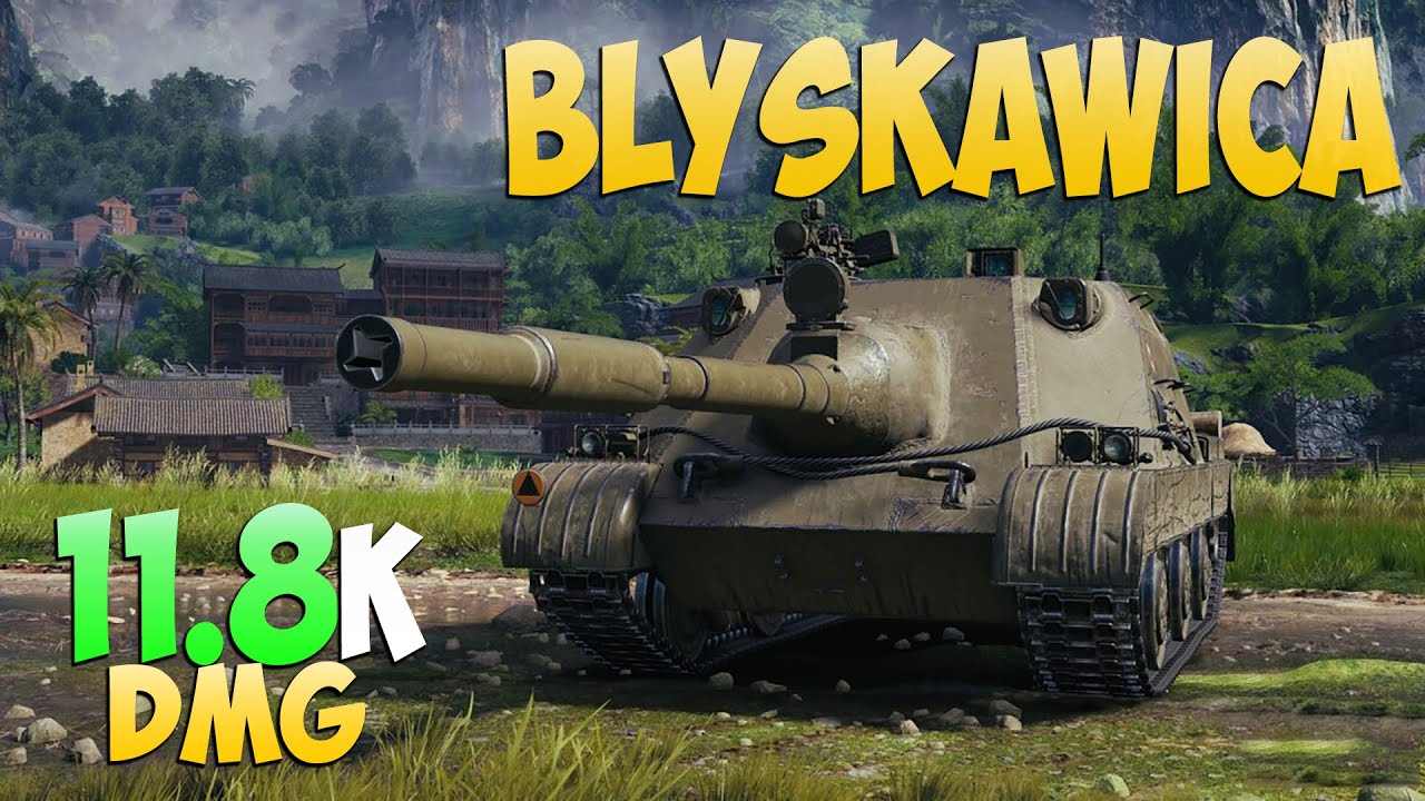 Blyskawica - 8 Kills 11.8K DMG - Новый ТОП! - Мир Танков