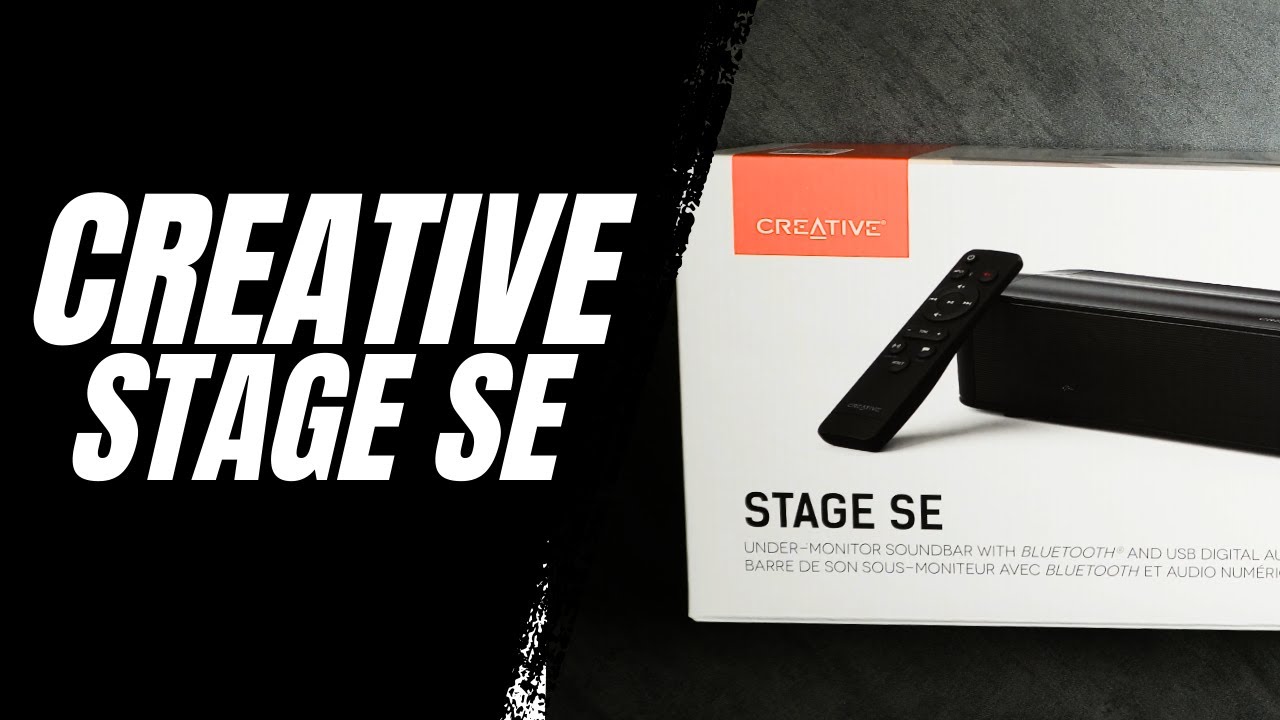 Creative Stage SE   Unboxing and Review #creative #soundbar #bluetooth