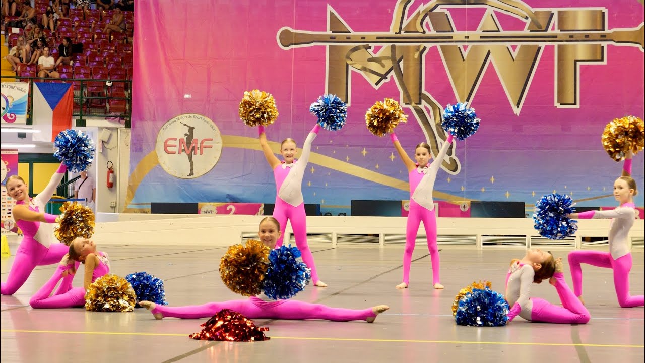 *LUCKY DANCE* -mini pom cadets -XX European Majorette Championship MWF Monza 2025