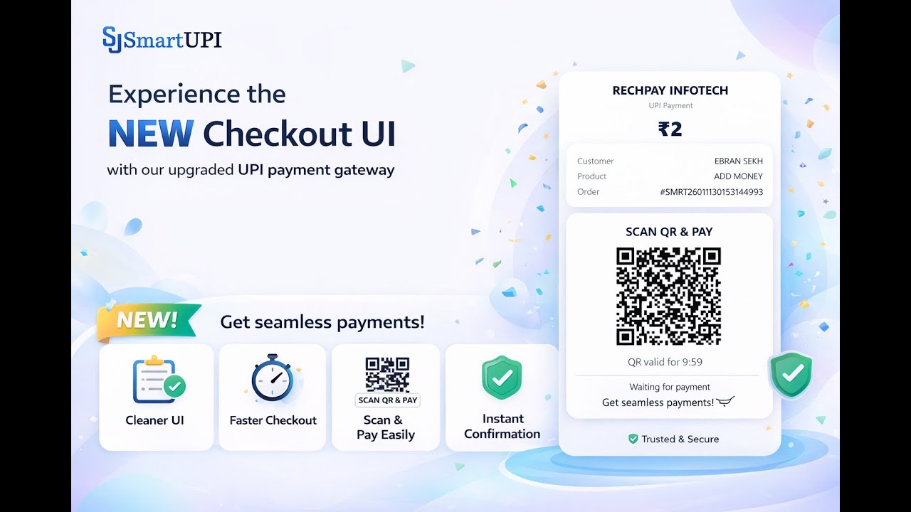 SmartUPI Payment Gateway 🤖 | No Transaction Fee | Instant UPI Payments ✅